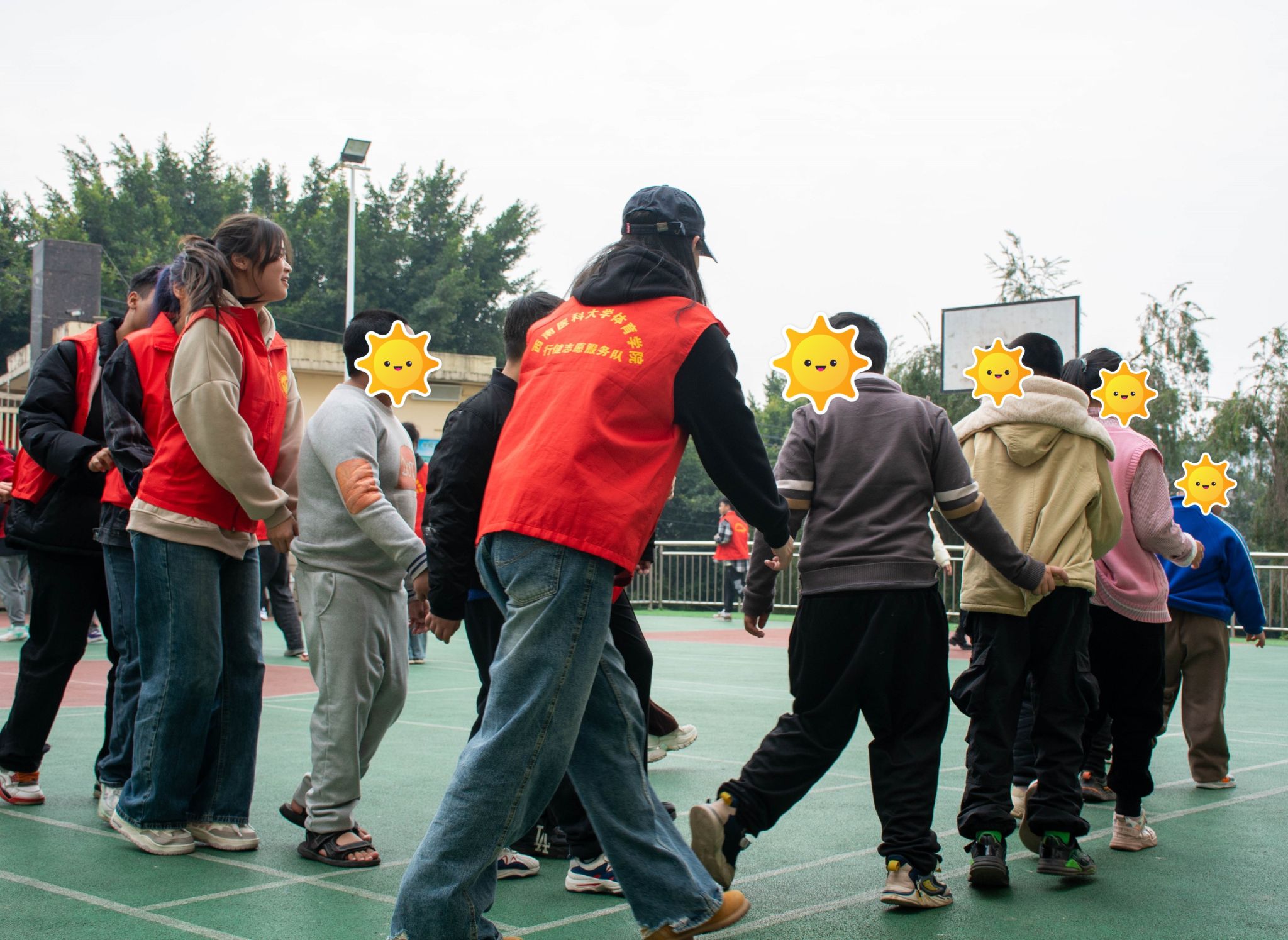 体育学院赴龙马潭区特殊教育学校开展志愿服务活动